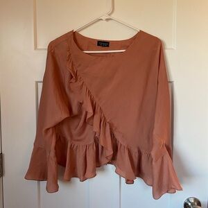 Topshop Ruffled Blouse